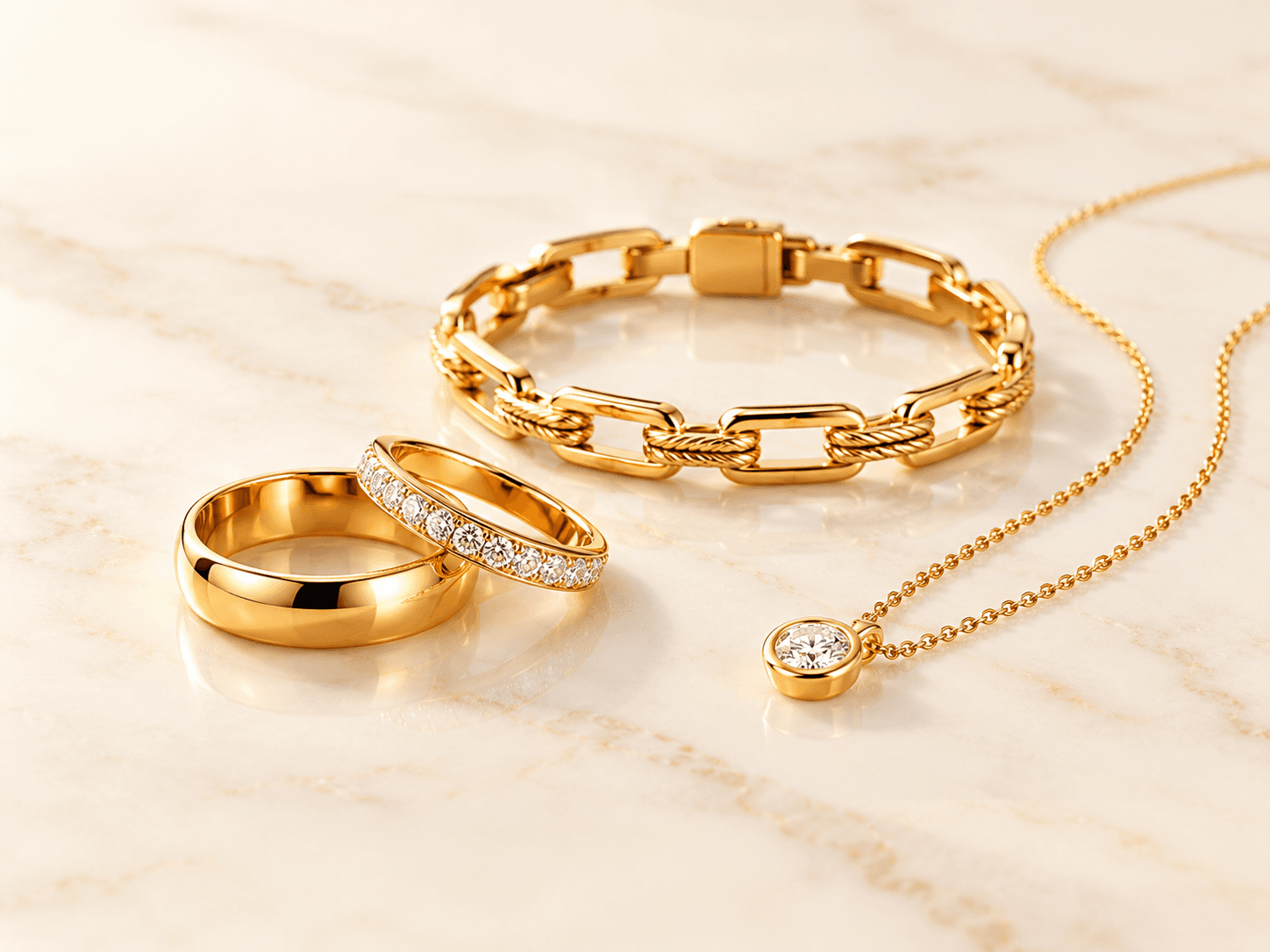Gold jewelry